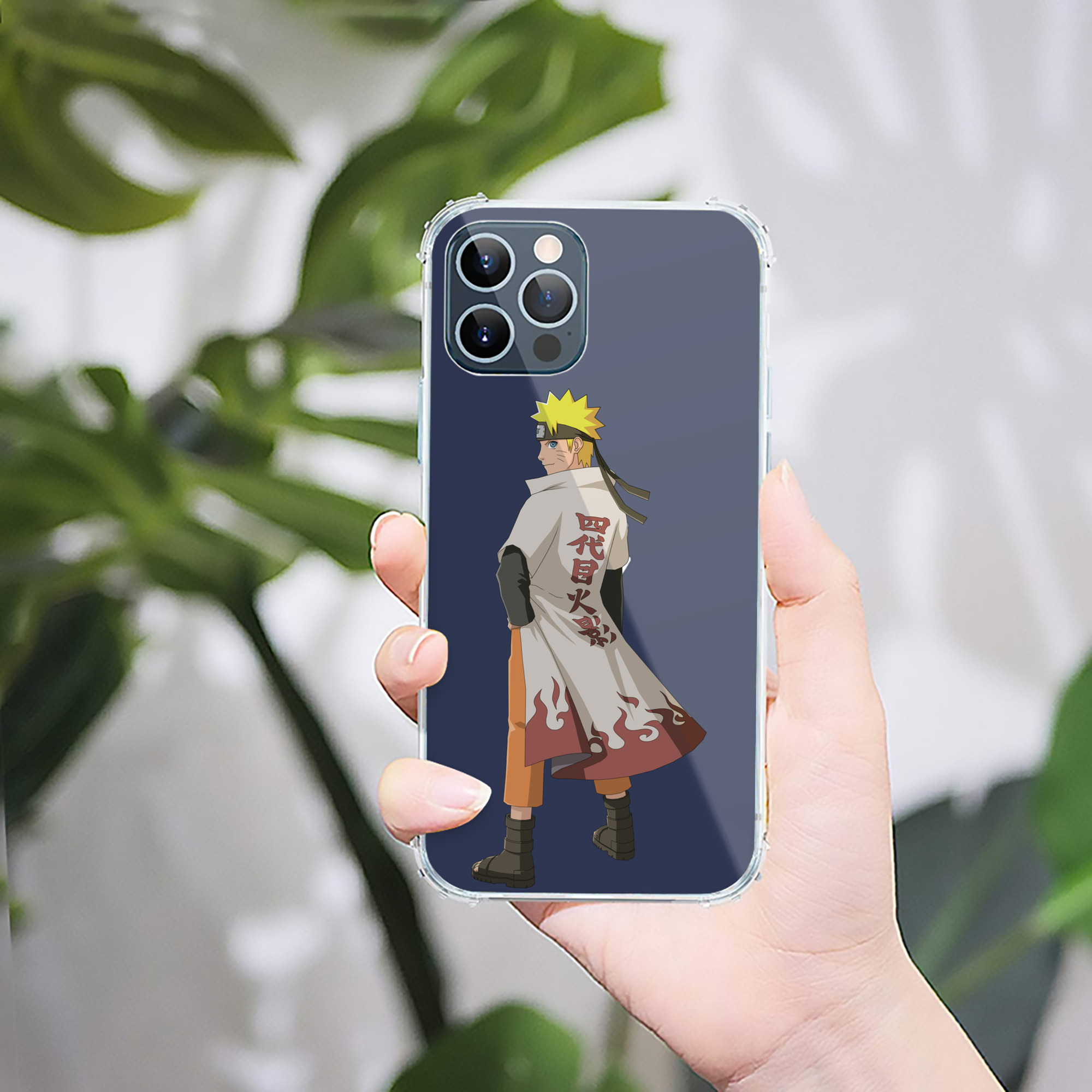（画像用） NARUTO -ナルト- うずまき ナルト Uzumaki Naruto 【iPhone 12シリーズ対応】透明スマホケース（クリアソフトケース）